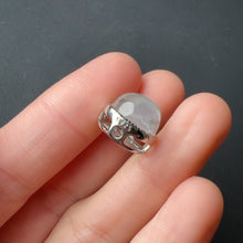 Load image into Gallery viewer, One &amp; Only - Blue Needle Clear Quartz Pandora&#39;s Box Charm with 925 Sterling Silver PA096-15
