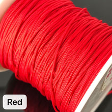 Load image into Gallery viewer, 0.8mm Strong Braided Cord Rolls 100 Meters for DIY Jewelry Project
