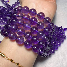 Load image into Gallery viewer, Nice Color - 10mm Natural Amethyst Round Bead Strands DIY Jewelry Project
