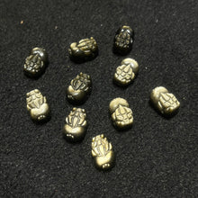 Load image into Gallery viewer, Top-grade Natural Gold Sheen Pixiu Bead Charms for DIY Jewelry Project
