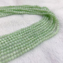 Load image into Gallery viewer, 4mm Genuine Jadeite Round Bead Strands DIY Jewelry Making Project
